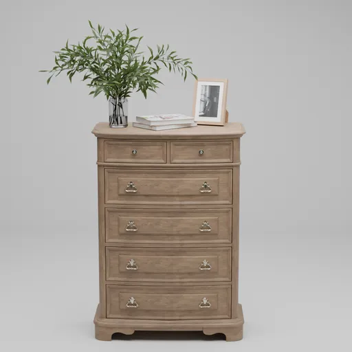 Classic Oak Chest of Drawers