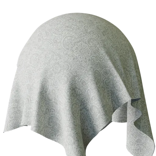 Ornamental Grey Jacquard
