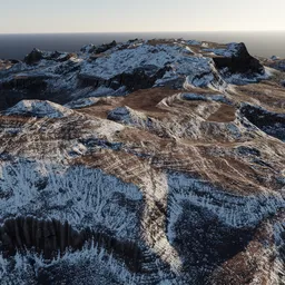 Rocky Landscape Terrain Sci-fi