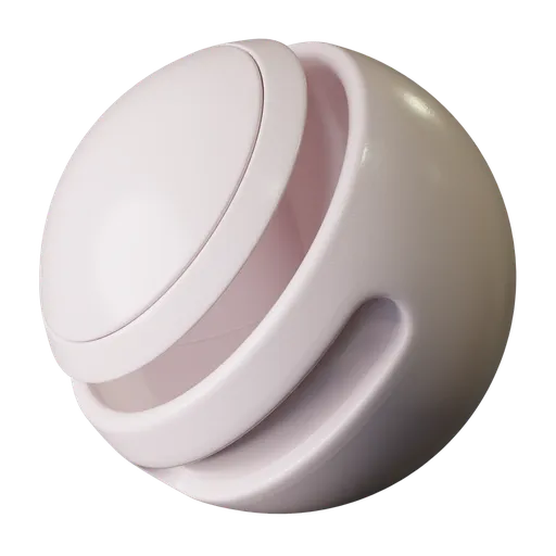 Pale Pink Lacquered Surface