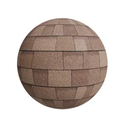 Architectural shingles roof