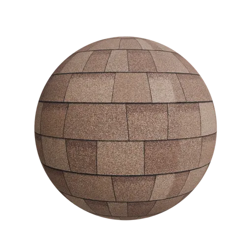 Architectural shingles roof