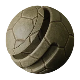 Hexagonal Concrete Pavers