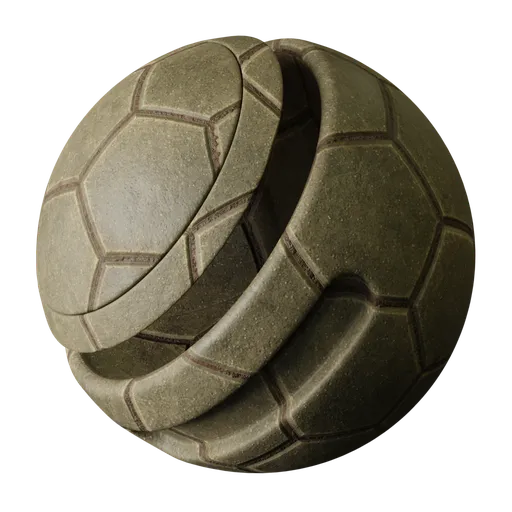 Hexagonal Concrete Pavers