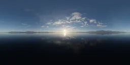 Golden Sky Evening Clouds