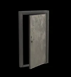 Metal door