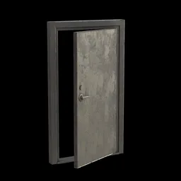 Metal door