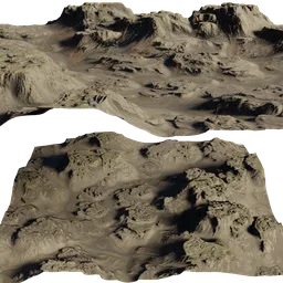 Sediment Mountains