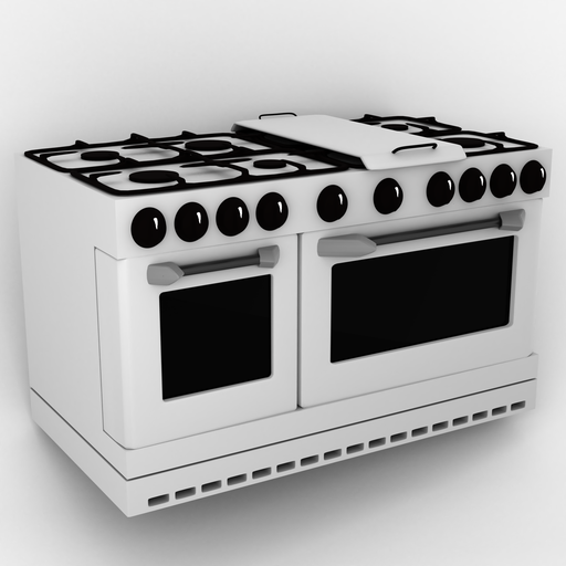 Blenderkit Model Kitchen Oven In Category Interior Kitchen Furniture Kitchen Appliance By Mike Ghost
