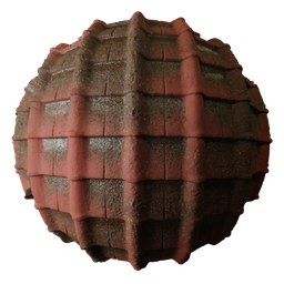 Dirty Roof Tiles Texture Seamless