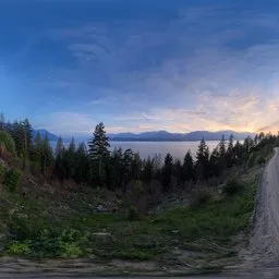 Dirt Road Sunset Twilight