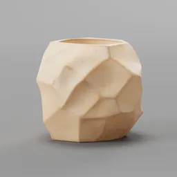 Geometric Terracotta Planter