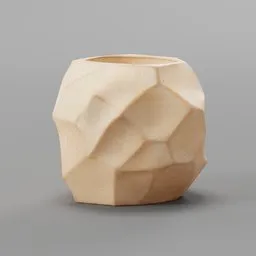 Geometric Terracotta Planter