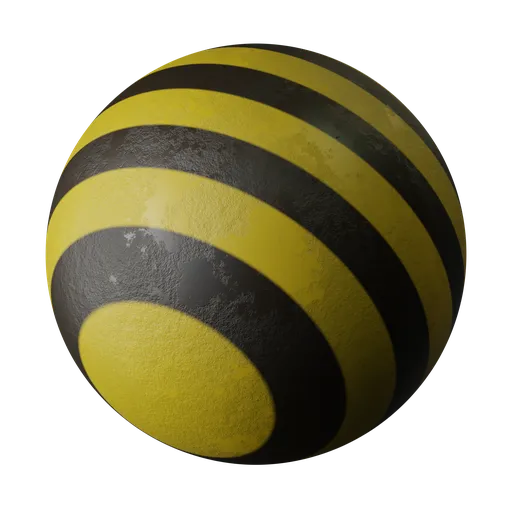 Procedural Striped Road Marking