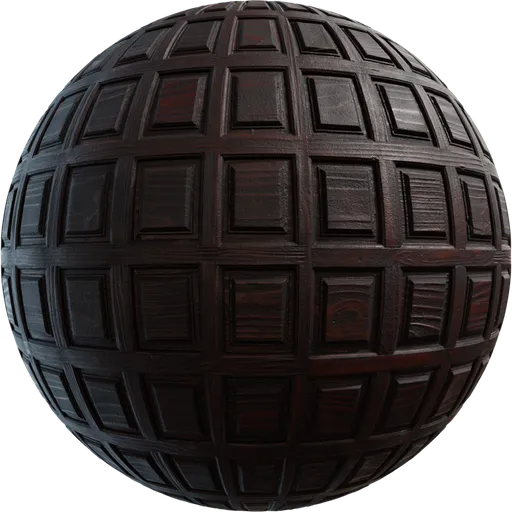 Dark Paneled Wood