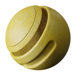 Yellow Painted Plaster