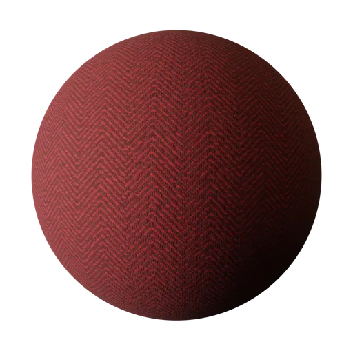 Wool Twill Blood Red