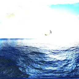 Sunny Ocean Horizon Sky