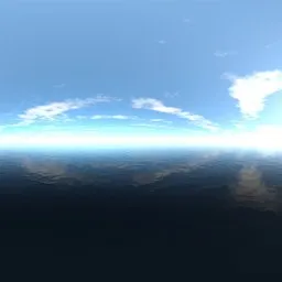 Calm Cloudy Sky HDRI