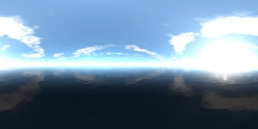 Calm Cloudy Sky HDRI