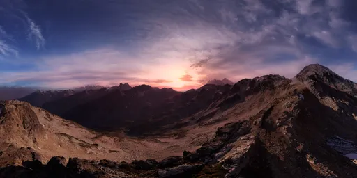 Dramatic Sky  Rocky Mountains