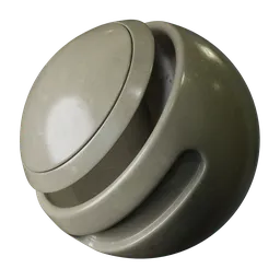 Used scratched brown plastic