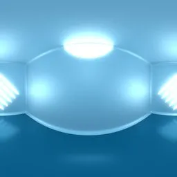 Cold Glow Panorama Studio