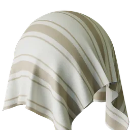 Stripe Natural Flat