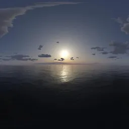 Evening night warm light