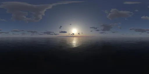 Evening night warm light