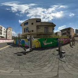Daytime Small Amusement Park HDRI