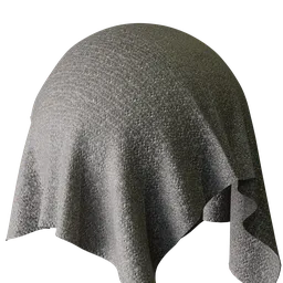 Plain Grey Chenille