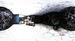 Elegant White Luxury Bedroom Interior