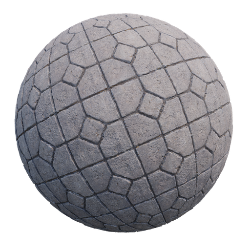 Concrete Pavement Tiles | FREE paving materials | BlenderKit