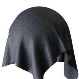 Plain Blue Chenille