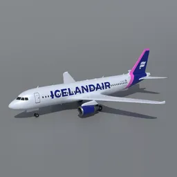 Airbus A320 Icelandair Airlines