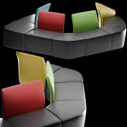 Ikebana Modular Office Sofa