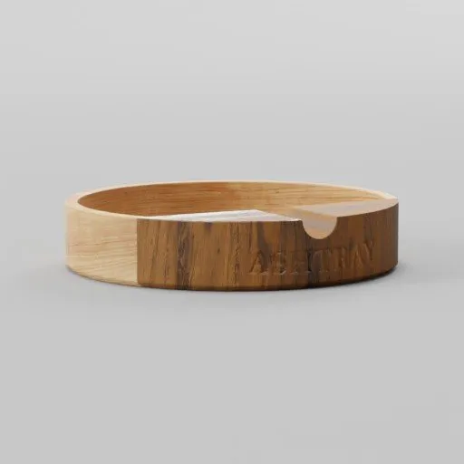 Wood Ashtray