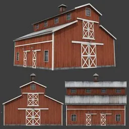 Old Wooden Barn