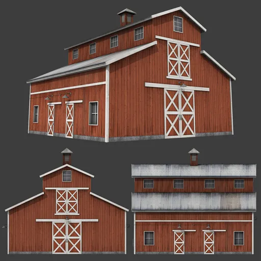 Old Wooden Barn