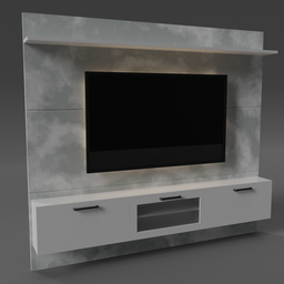TV cupboard marble