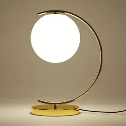 Modern Gold Table Lamp