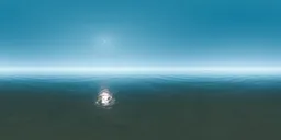 Crystal Clear Azure Sky