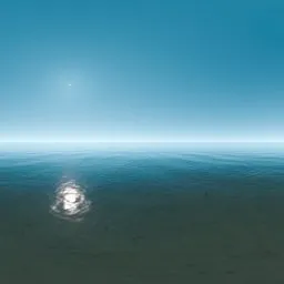 Crystal Clear Azure Sky