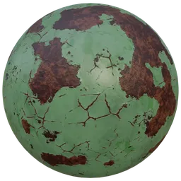 Machine Chipped Paint