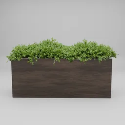 Green Bush Planter