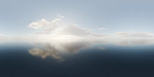 Cloudy Warm Sunset Sky