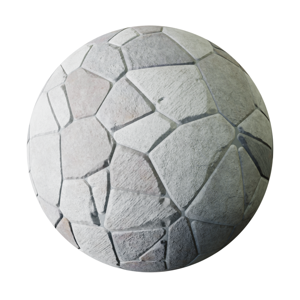 BlenderKit: Download the FREE White Medivel Stone Wall material