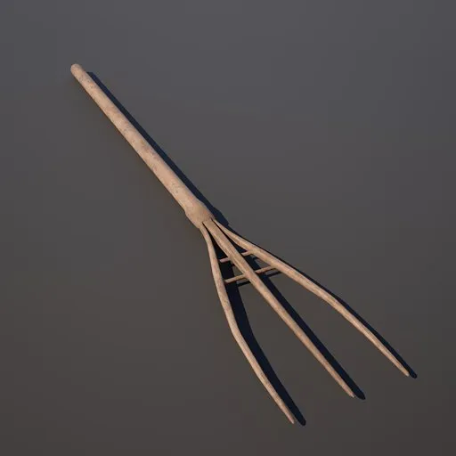 Wooden Pitchfork