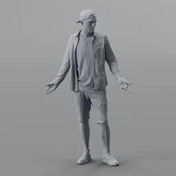 Lowpoly Male